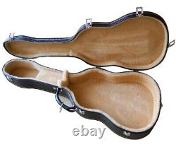 Hard Case For Acoustic Guitar Color BLACK Size 110x41x14 MADE IN ITALY