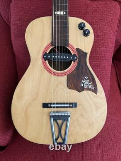 Harmony H928 Stella acoustic/electric parlor All Original -Made in USA-Nice