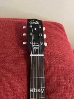 Harmony H931 Stella acoustic/electric parlor All Original -Made in USA-Nice