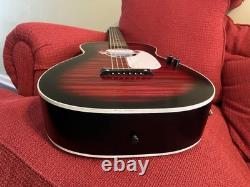 Harmony H931 Stella acoustic/electric parlor All Original -Made in USA-Nice