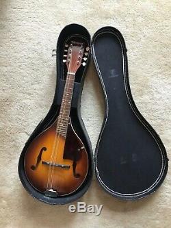 Harmony Mandolin, top of the line! 1970s made in USA, recent setup, OHSC