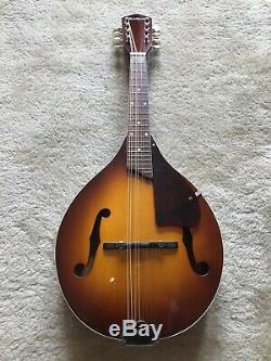 Harmony Mandolin, top of the line! 1970s made in USA, recent setup, OHSC