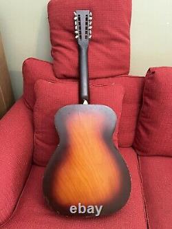 Harmony Stella 12 String Acoustic H913Made In 1970 in USA Ready to Play