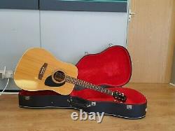 Heritage HFT-445 1989 Natural Acoustic Dreadnought Guitar Made in Kalamazoo