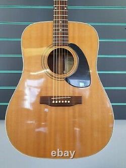 Heritage HFT-445 1989 Natural Acoustic Dreadnought Guitar Made in Kalamazoo