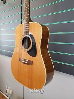 Heritage HFT-445 1989 Natural Acoustic Dreadnought Guitar Made in Kalamazoo