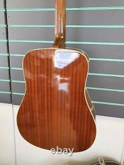 Heritage HFT-445 1989 Natural Acoustic Dreadnought Guitar Made in Kalamazoo