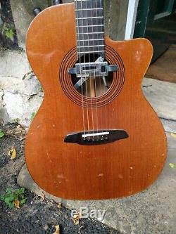 Hillier hand-made acoustic guitar, all solid woods, with pickup