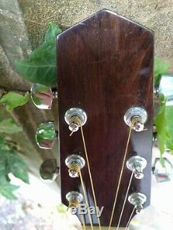 Hillier hand-made acoustic guitar, all solid woods, with pickup