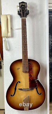 Hofner Congress vintage acoustic archtop guitar made in Germany 50s/60s