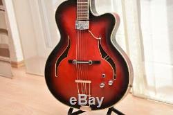 Hopf acoustic Archtop Jazz guitar made in Germany with pickup! Gitarre