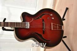 Hopf acoustic Archtop Jazz guitar made in Germany with pickup! Gitarre