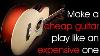 How To Make A Cheap Acoustic Guitar Play Like An Expensive Guitar Upgrade An Acoustic Guitar
