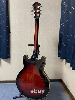IBANEZ LR10 / Semi- Acoustic Electric Guitar with Gig Bag made in 1982 Japan