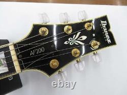 Ibanez AF200 Full Acoustic Guitar 1996 Made in Japan Used with Scratches