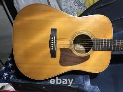 Ibanez AW100 Acoustic Guitar Made In Japan MIJ w Case