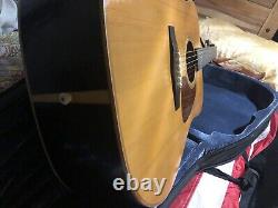 Ibanez AW100 Acoustic Guitar Made In Japan MIJ w Case