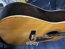 Ibanez AW100 Acoustic Guitar Made In Japan MIJ w Case