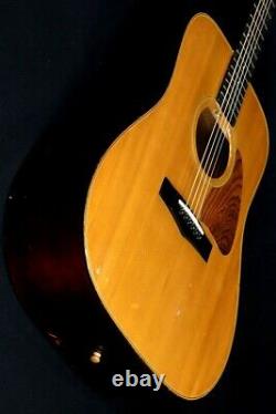 Ibanez AW-70 Natural Vintage Acoustic guitar 1980s ALL Solid made in Japan