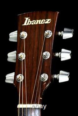 Ibanez AW-70 Natural Vintage Acoustic guitar 1980s ALL Solid made in Japan