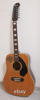 Ibanez Concord Guitar 647-12 12 String Made in Japan No Suitcase Vintage 70s