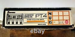 Ibanez PT4 Acoustic Effects rare vintage guitar pedal with box made in Japan