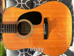 Japan made Morris 70's Dreadnought w vintage case REDUCED