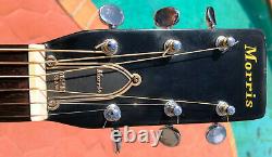 Japan made Morris 70's Dreadnought w vintage case REDUCED