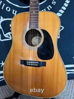 K. Country Acoustic Guitar D-250 Dreadnought Japan Vintage 70's made Used from JP