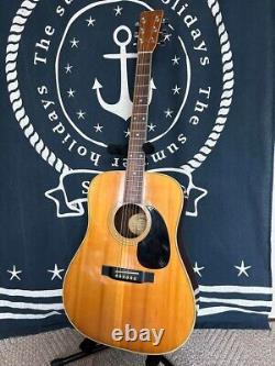 K. Country Acoustic Guitar D-250 Dreadnought Japan Vintage 70's made Used from JP