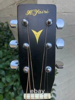 K Yairi W-1 6 String Acoustic Guitar Hand Made in Japan MIJ 1984