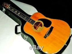 K. Yairi YW-600 Acoustic guitar 1976s Martin D45 Type made in Japan