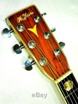 K. Yairi YW-600 Acoustic guitar 1976s Martin D45 Type made in Japan