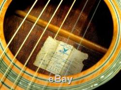 K. Yairi YW-600 Acoustic guitar 1976s Martin D45 Type made in Japan