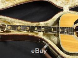 K. Yairi YW-600 With non-genuine hard case made in 1974 rare useful EMS F/S