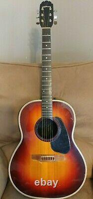 Kaman Ovation Applause Roundback Acoustic Guitar. Aluminum Neck. Made in USA