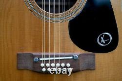 Kay KDG812 12 string acoustic guitar. Made In Japan. See Video