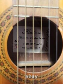 Kimbara Classical guitar Model 170n England Made In Korea Rare Used Acoustic