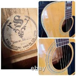 Kiso Suzuki Acoustic Guitar GH-250 Japan Vintage 70's made MIJ Used from Japan