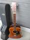 Kiso Suzuki Sonoro W-250 Acoustic Guitar Made In Japan With Hard Case