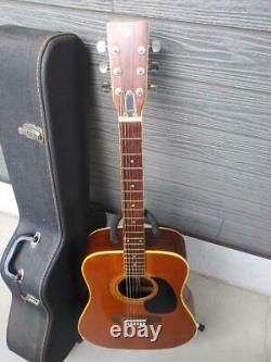 Kiso Suzuki Sonoro W-250 Acoustic Guitar Made in Japan with Hard Case