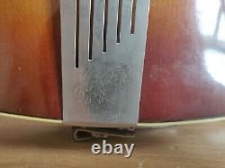 LEFT HANDED Hofner Congress vintage electro acoustic guitar made in Germany 60s