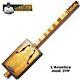 L'acoustic 3tpv Cigar Box Guitar Matteacci's Made In Italy