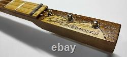 L'Acoustic 3tpv Cigar Box Guitar MATTEACCI'S Made IN Italy