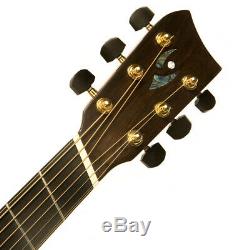 Lakestone JC Fan Fret Adirondack & Lacewood Hand Made In The UK Acoustic Guitar