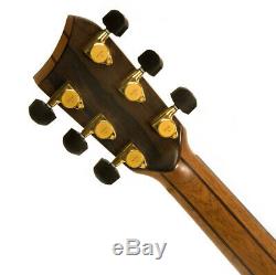 Lakestone JC Fan Fret Adirondack & Lacewood Hand Made In The UK Acoustic Guitar