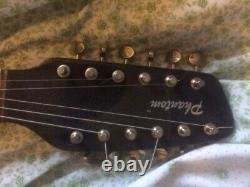 Left Handed 12 string Phantom Guitar custom made- with tremolo Vox Model white