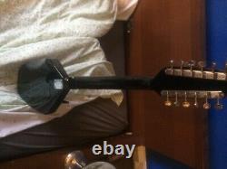 Left Handed 12 string Phantom Guitar custom made- with tremolo Vox Model white