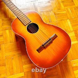 Levin Model 124 (made in Sweden, 1955) rare and vintage gorgeous parlor guitar