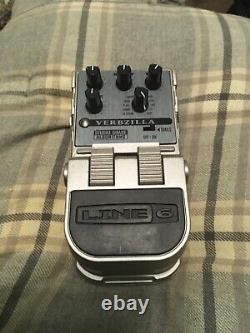 Line 6 Verbzilla reverb pedal. No box or documents. Made in China